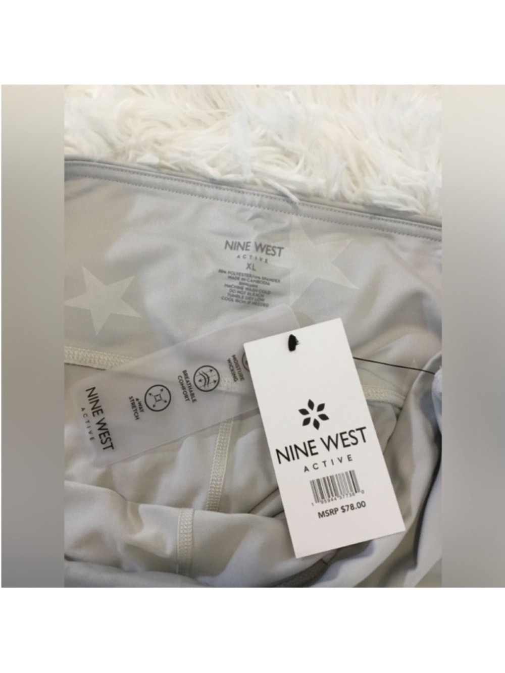 Nine West Active leggings light gray with stars
Pull on Woman XLarge - Picture 9 of 10